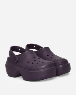 Crocs Sandals And Slides^Women's Stomp Clogs Dark Iris