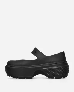 Crocs Sandals And Slides^Women's Stomp Mary Jane Clogs Black