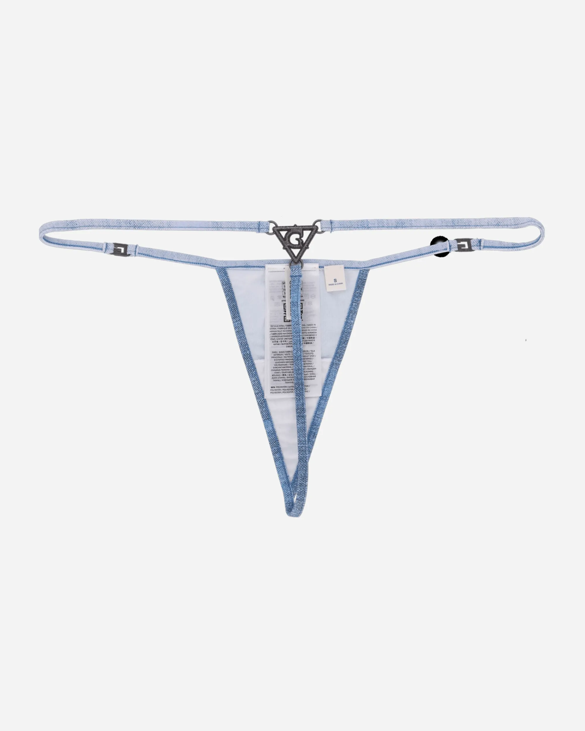 Guess USA Underwear^Women's Triangle Thong Denim
