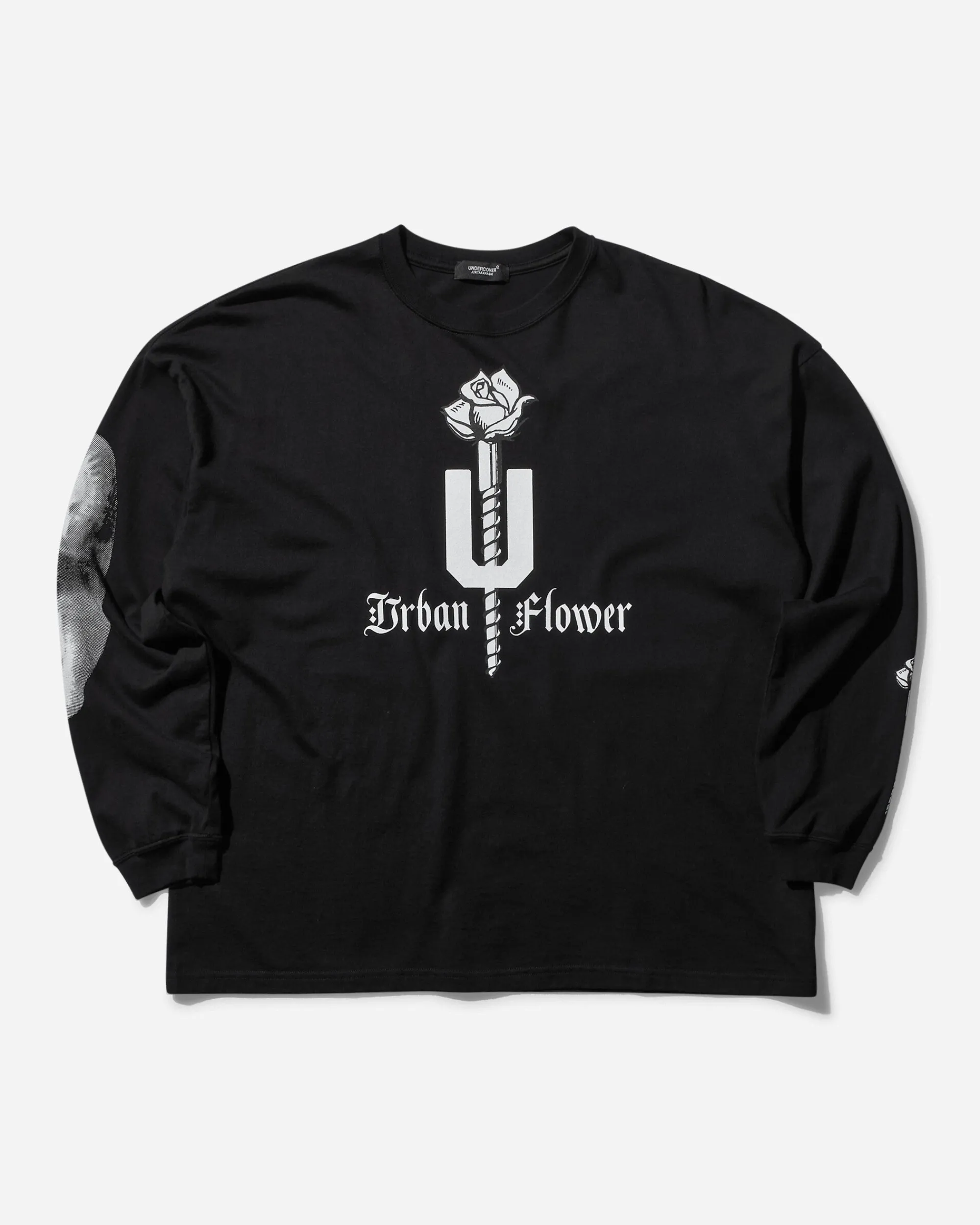 Undercover T-Shirts^Women's Urban Flower Longsleeve T-Shirt Black