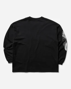 Undercover T-Shirts^Women's Urban Flower Longsleeve T-Shirt Black