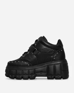 Hysteric Glamour Boots^Women's Velcro Platform Sneakers Black