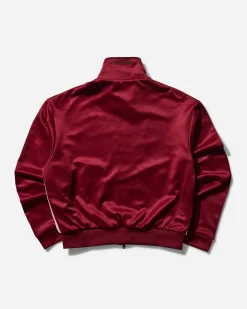 adidas Sweatshirts^Women's Wales Bonner Track Top Collegiate Burgundy