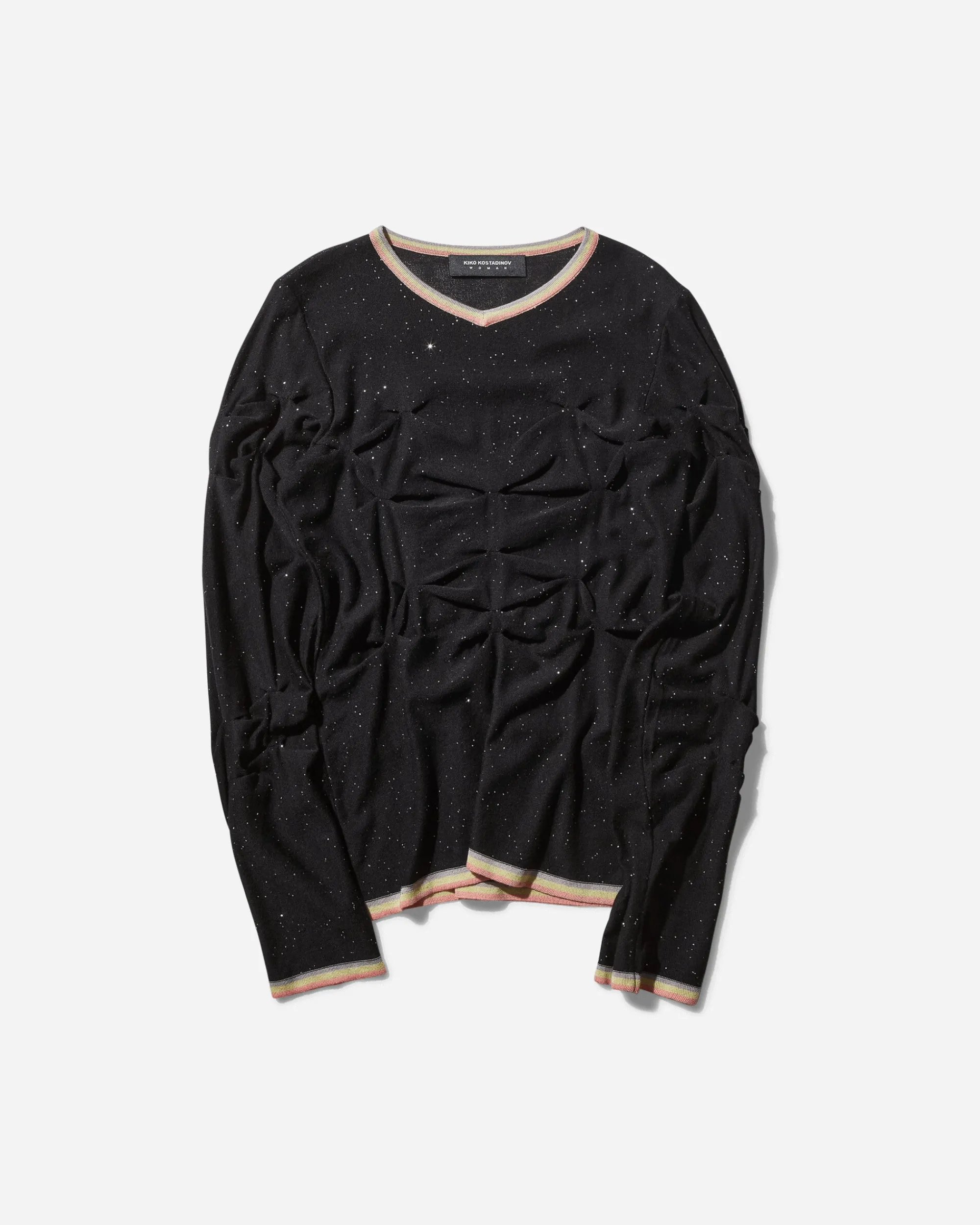 Kiko Kostadinov Knitwears^Women's Zabriskie Longsleeve Knit Top Starlight Black