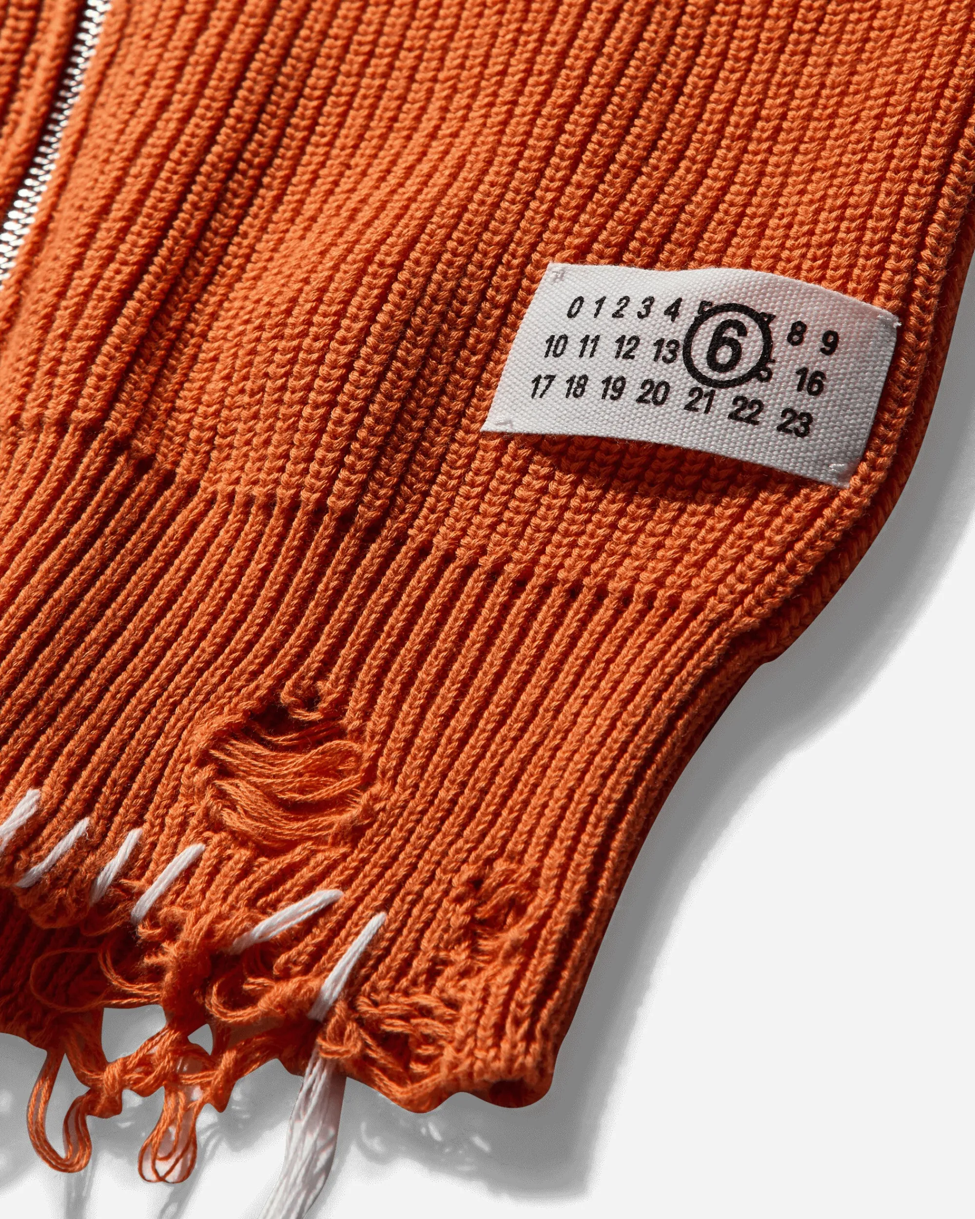 MM6 Maison Margiela Knitwears^Women's Zipped Gilet Orange