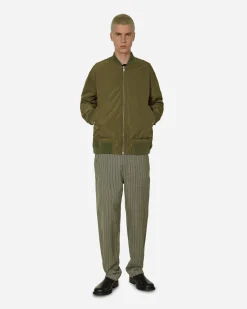 Bode Pants^Woodstock Stripe Trousers Multicolor