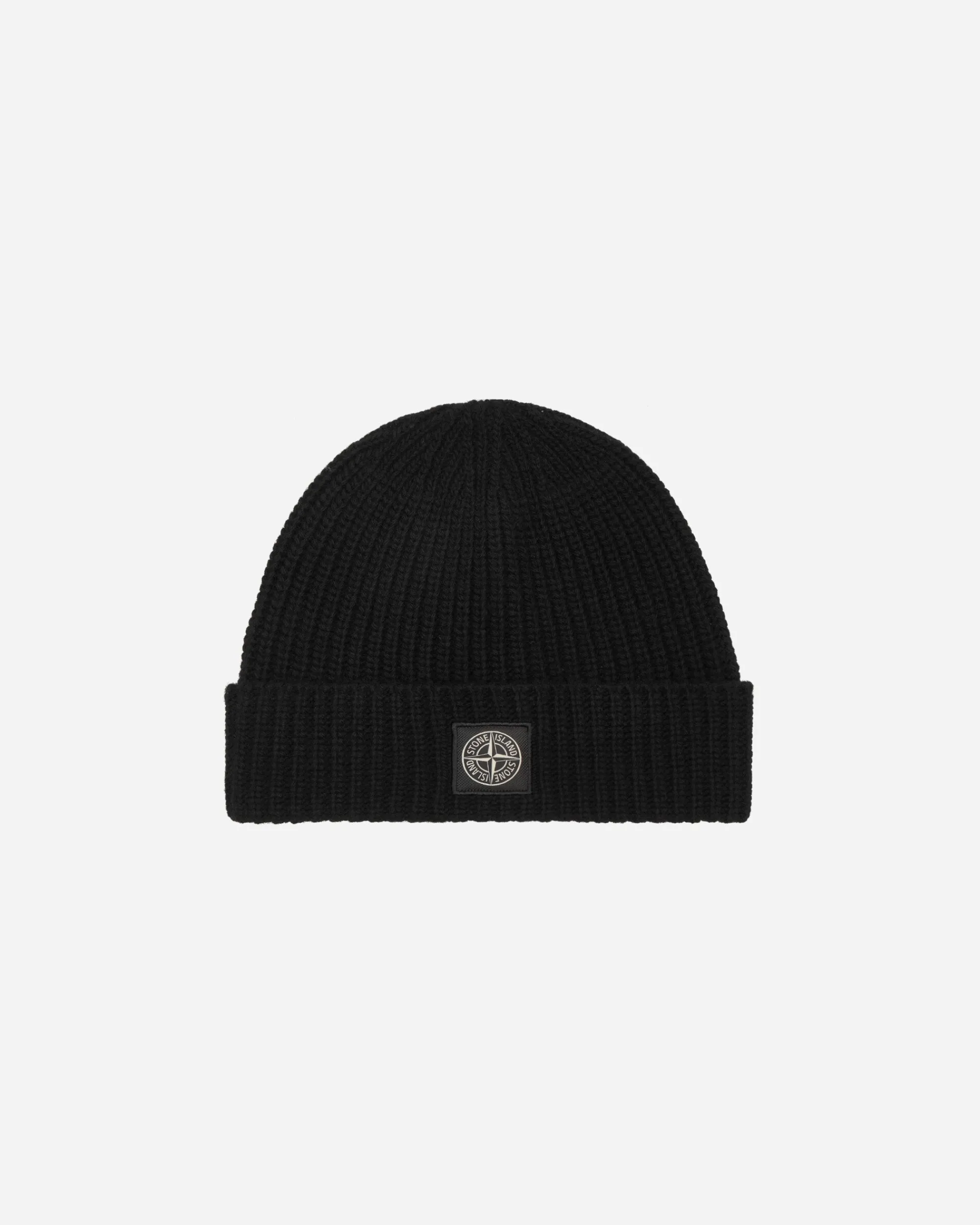 Stone Island Hats|Hats^Wool Beanie Black
