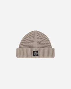 Stone Island Hats|Hats^Wool Beanie Plaster