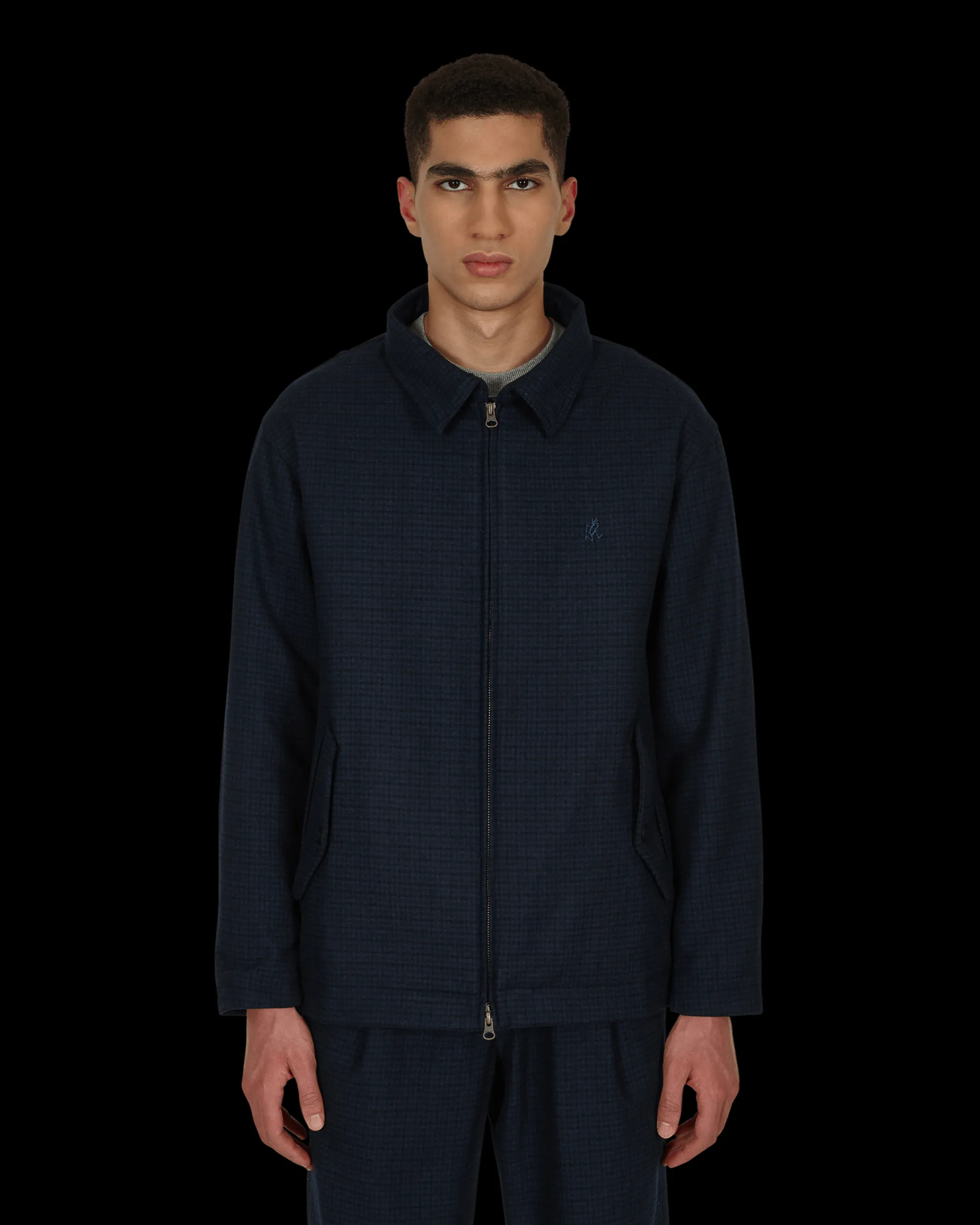 Gramicci Coats And Jackets^Wool Blend Short Jacket Blue