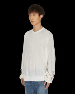 Undercover Knitwear^Wool Bondage Sweater White