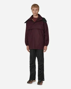 GR10K Coats And Jackets^Wool Cloth Smock Jacket Red