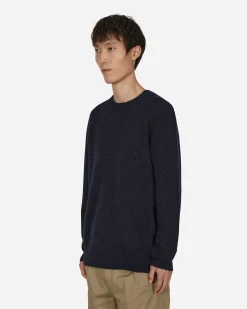 Jil Sander Knitwear^Wool Crewneck Sweater Blue