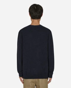 Jil Sander Knitwear^Wool Crewneck Sweater Blue