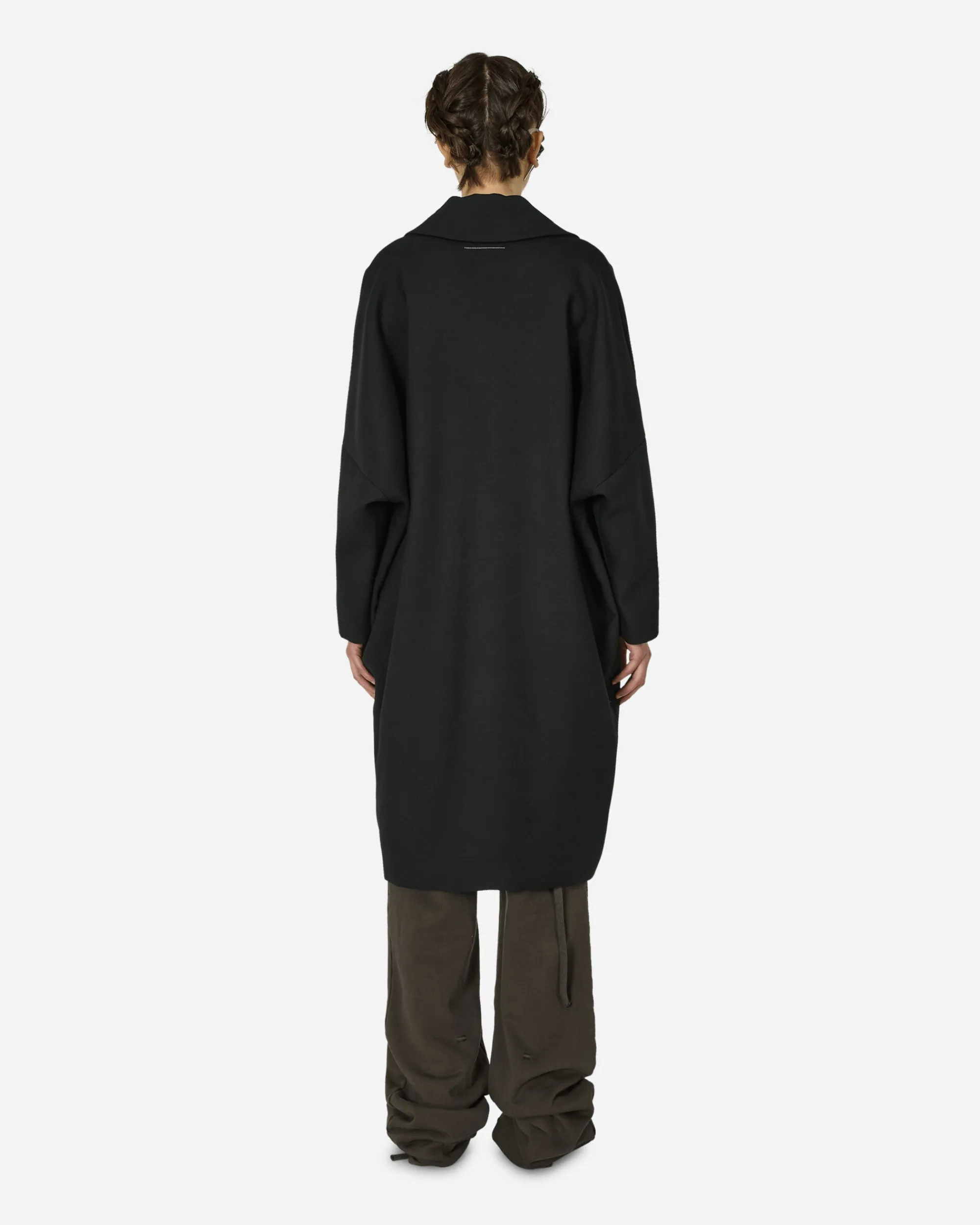 MM6 Maison Margiela Coats And Jackets^Wool Gabardine Coat Black