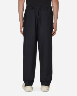 Comme Des Garçons Shirt Pants^Wool Gabardine Trousers Blue