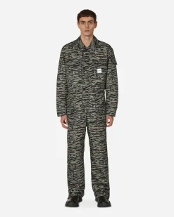 Serving The People Pants^Woolrich Cargo Overall Green