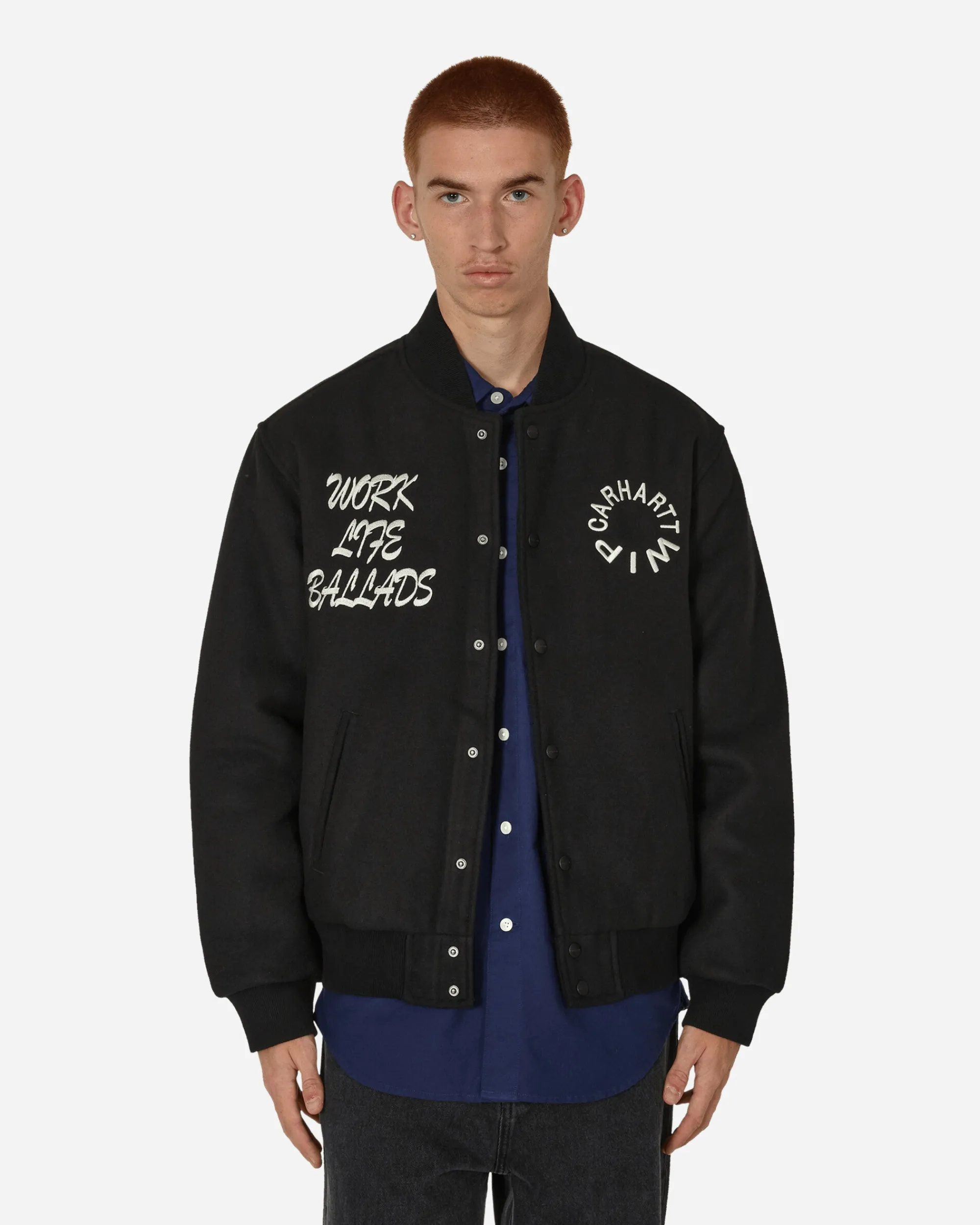 Carhartt WIP Coats And Jackets^Work Varsity Bomber Jacket Black