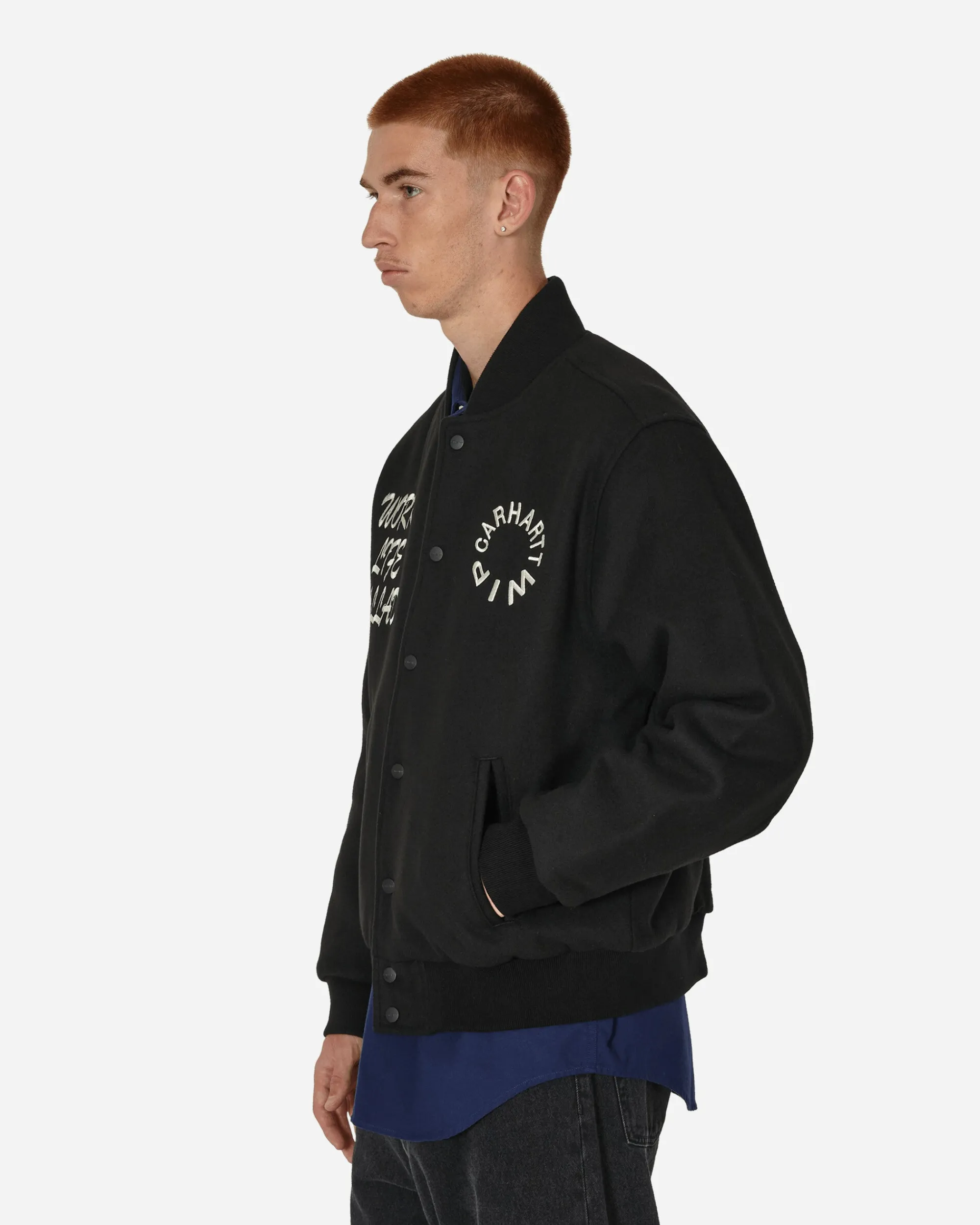 Carhartt WIP Coats And Jackets^Work Varsity Bomber Jacket Black