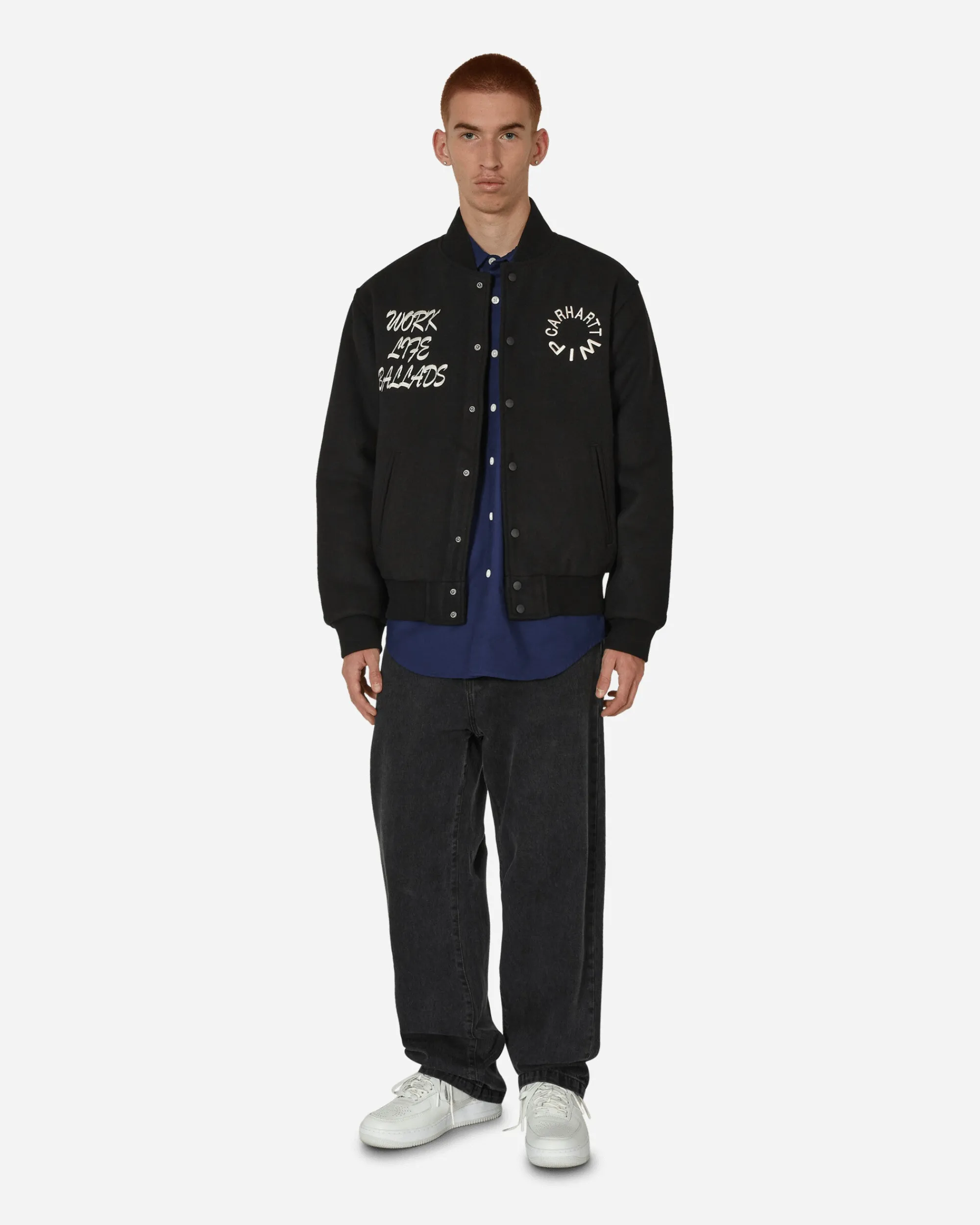 Carhartt WIP Coats And Jackets^Work Varsity Bomber Jacket Black
