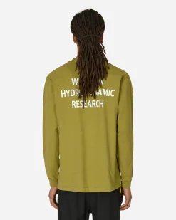 WESTERN HYDRODYNAMIC RESEARCH T-Shirts^Worker Longsleeve T-Shirt Green Olive