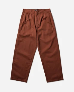 Stüssy Pants^Workgear Twill Trousers Caramel