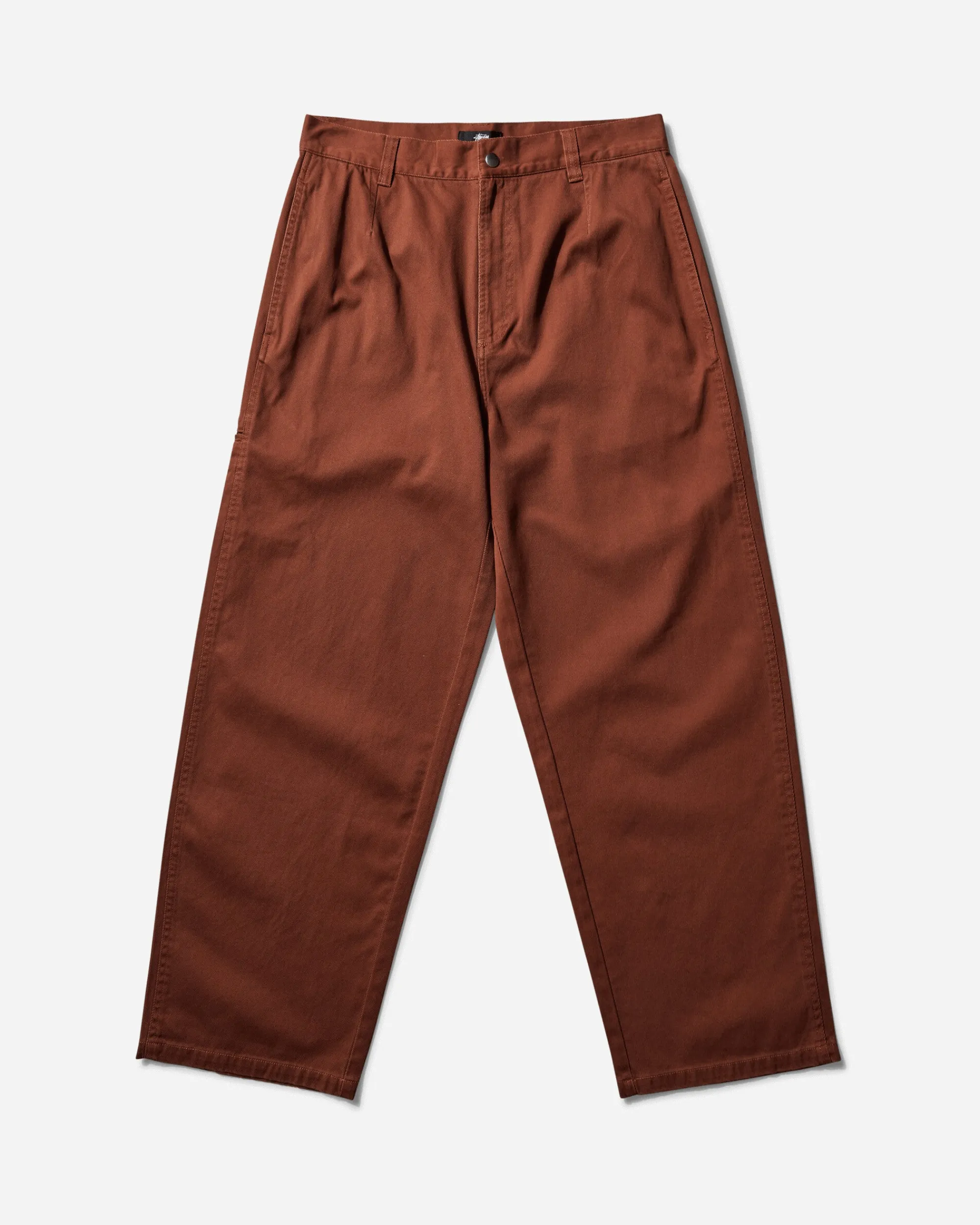 Stüssy Pants^Workgear Twill Trousers Caramel