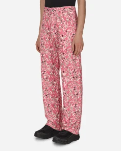 Paccbet Pants^Workwear Floral Pants Pink