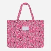 Paccbet Bags·Tote|Bags·Tote^Workwear Floral Tote Bag Pink
