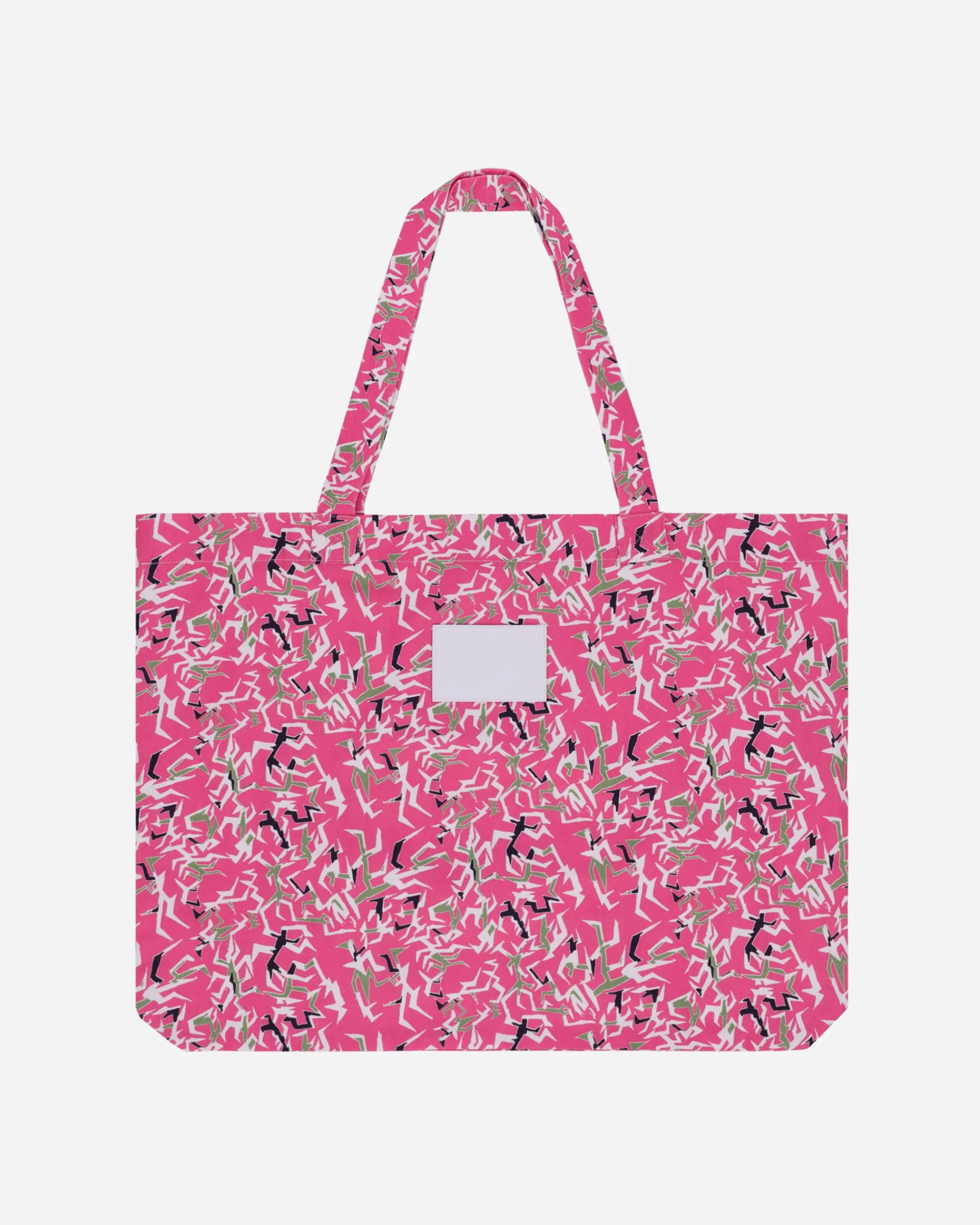 Paccbet Bags·Tote|Bags·Tote^Workwear Floral Tote Bag Pink