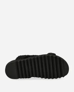 Dries Van Noten Sandals And Slides^Woven Sandals Black