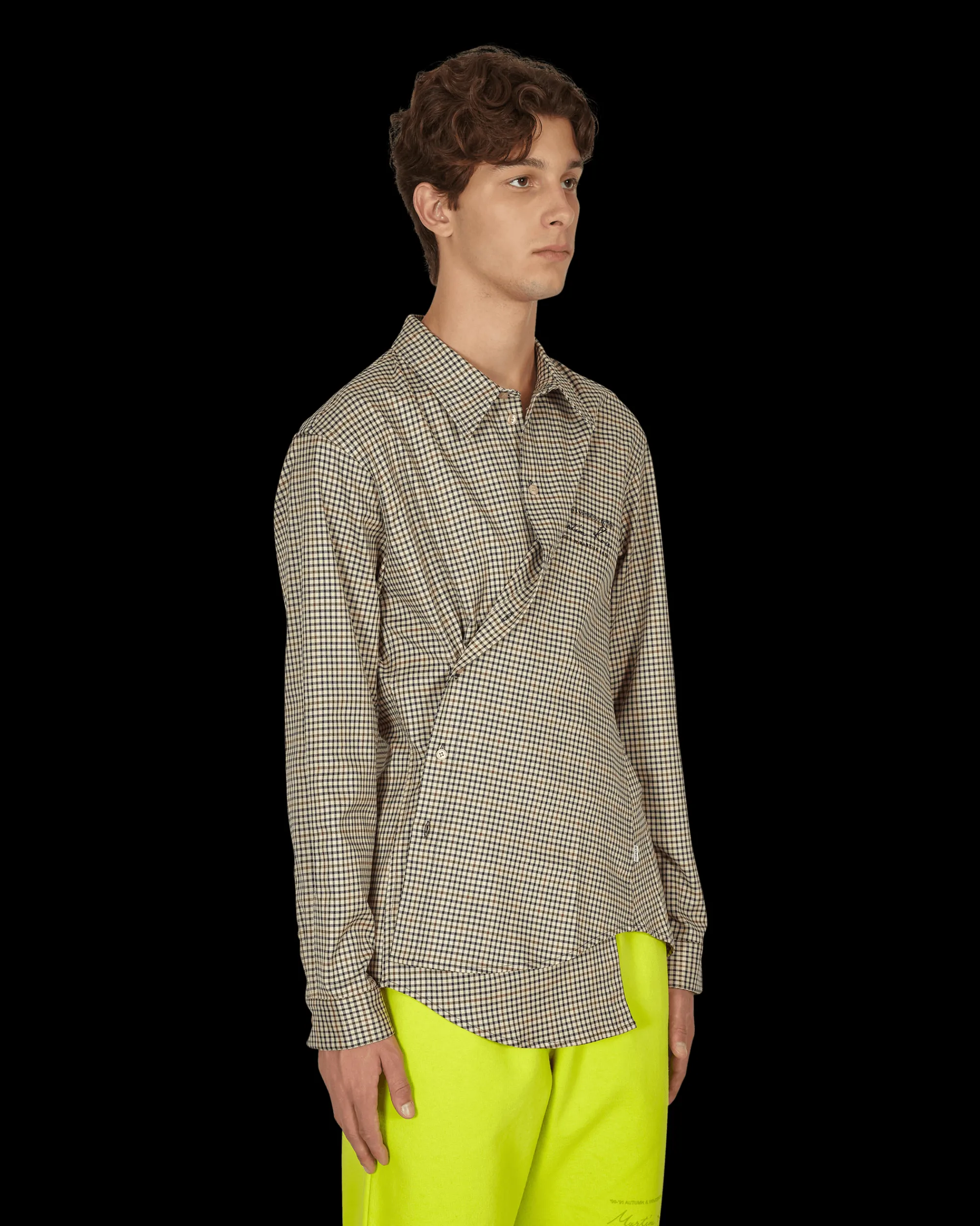 Martine Rose Shirts^Wrap Shirt Multicolor