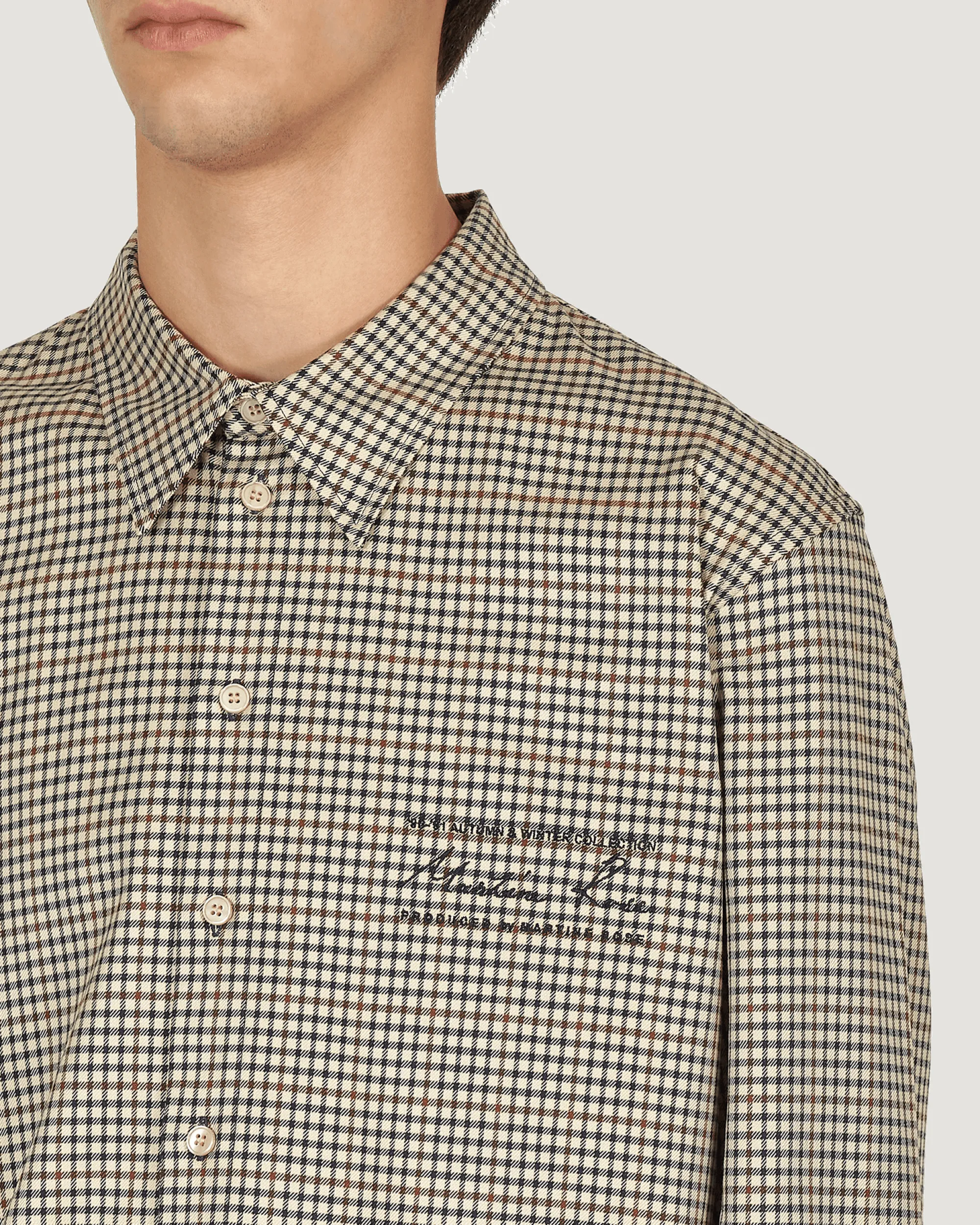 Martine Rose Shirts^Wrap Shirt Multicolor