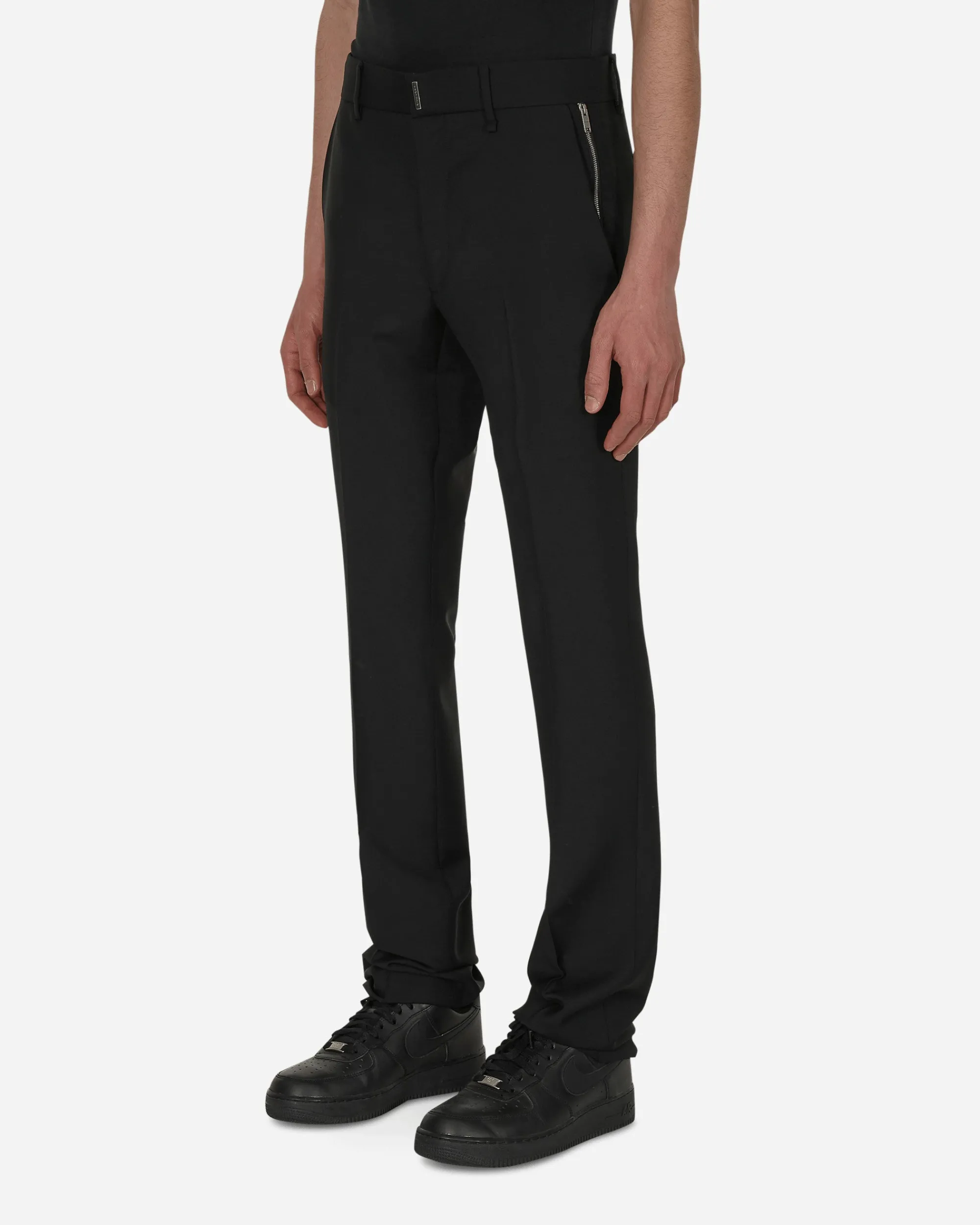 Givenchy Pants^Zip Details Wool Trousers Black