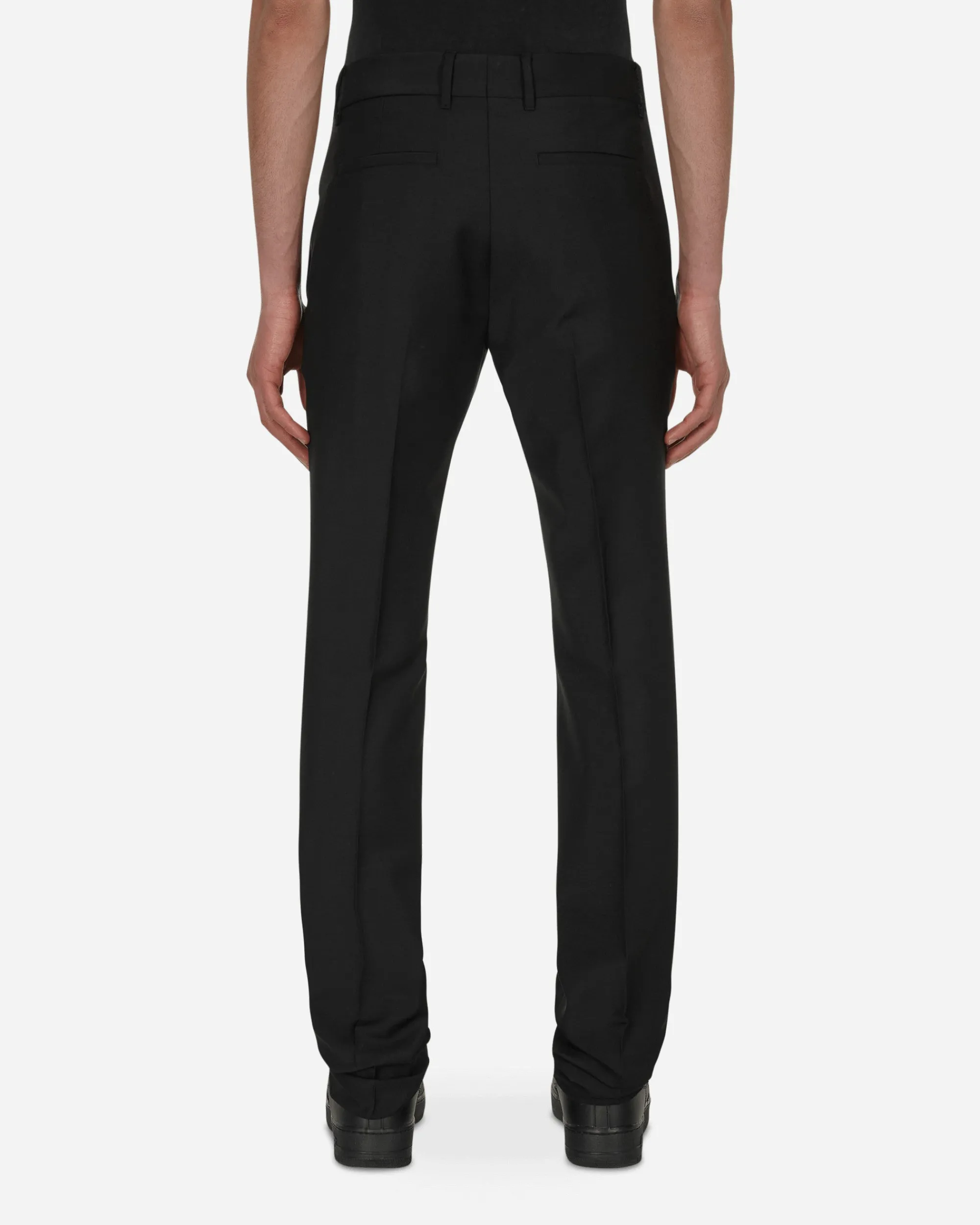 Givenchy Pants^Zip Details Wool Trousers Black