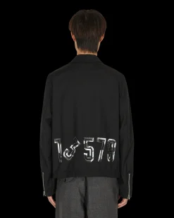 Comme Des Garçons Black Coats And Jackets^Zip Jacket Black